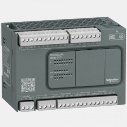 Sterownik PLC 14 wejść i 10 wyjść przekaźnikowych TM200C24R Schneider Electric